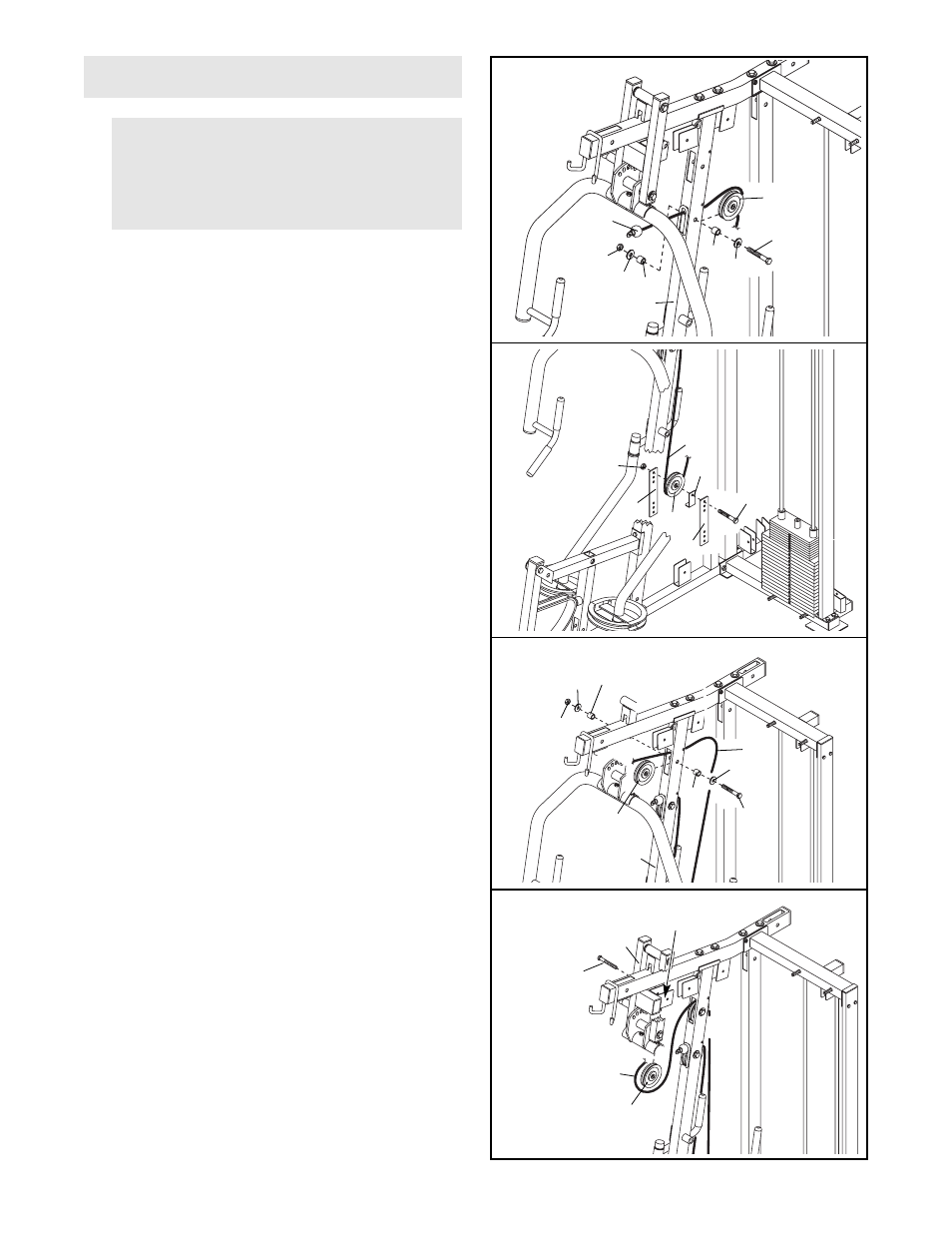 Cable assembly | NordicTrack NTSY59210 User Manual | Page 12 / 37