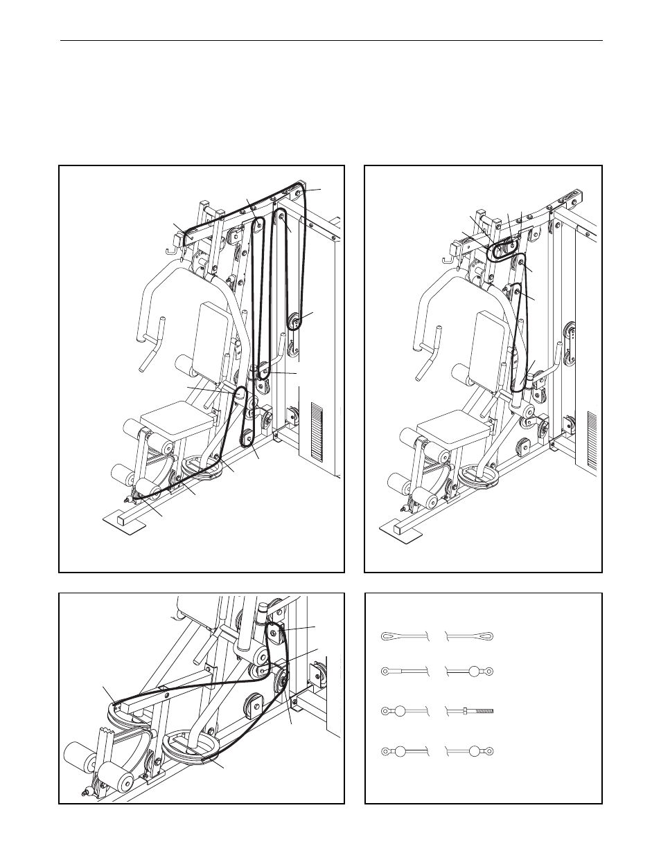 Cable diagrams | NordicTrack NTSY59210 User Manual | Page 26 / 37