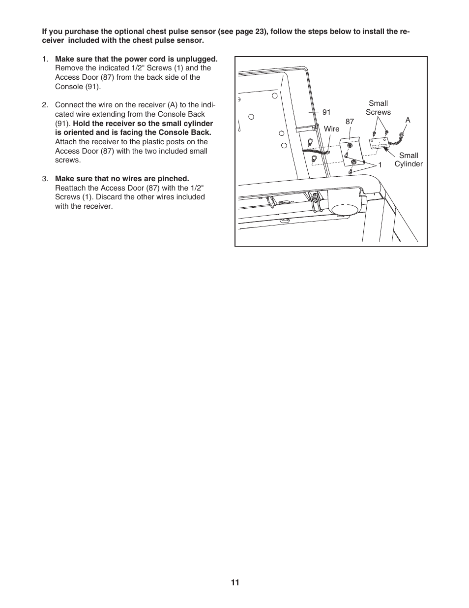 NordicTrack A2105 NTL06907.0 User Manual | Page 11 / 36