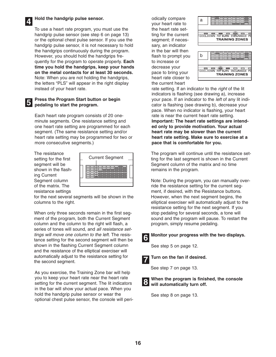 NordicTrack NCCEL09940 User Manual | Page 16 / 28