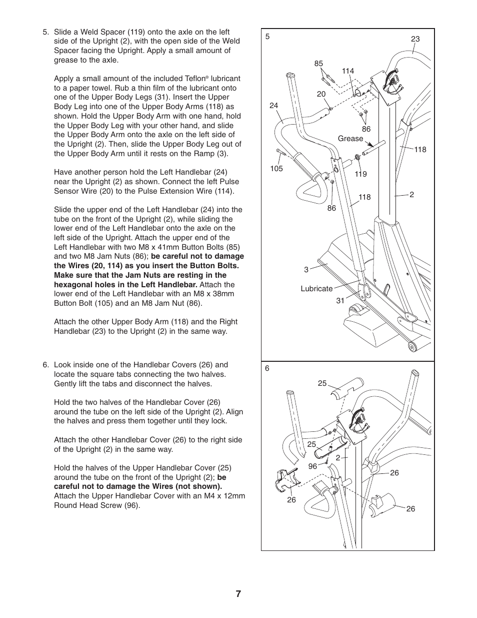 NordicTrack NCCEL09940 User Manual | Page 7 / 28