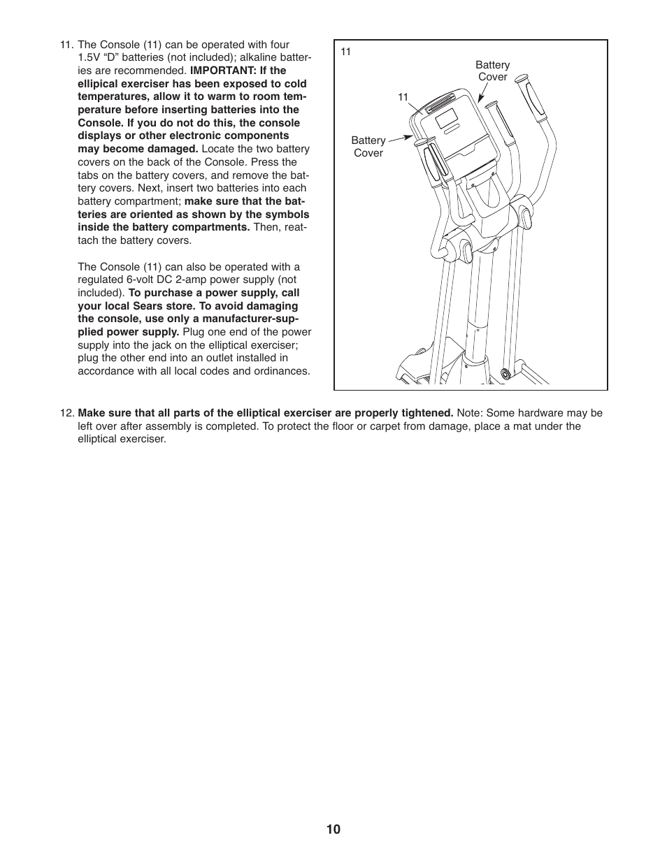 NordicTrack AudioStrider 30725.0 User Manual | Page 10 / 28