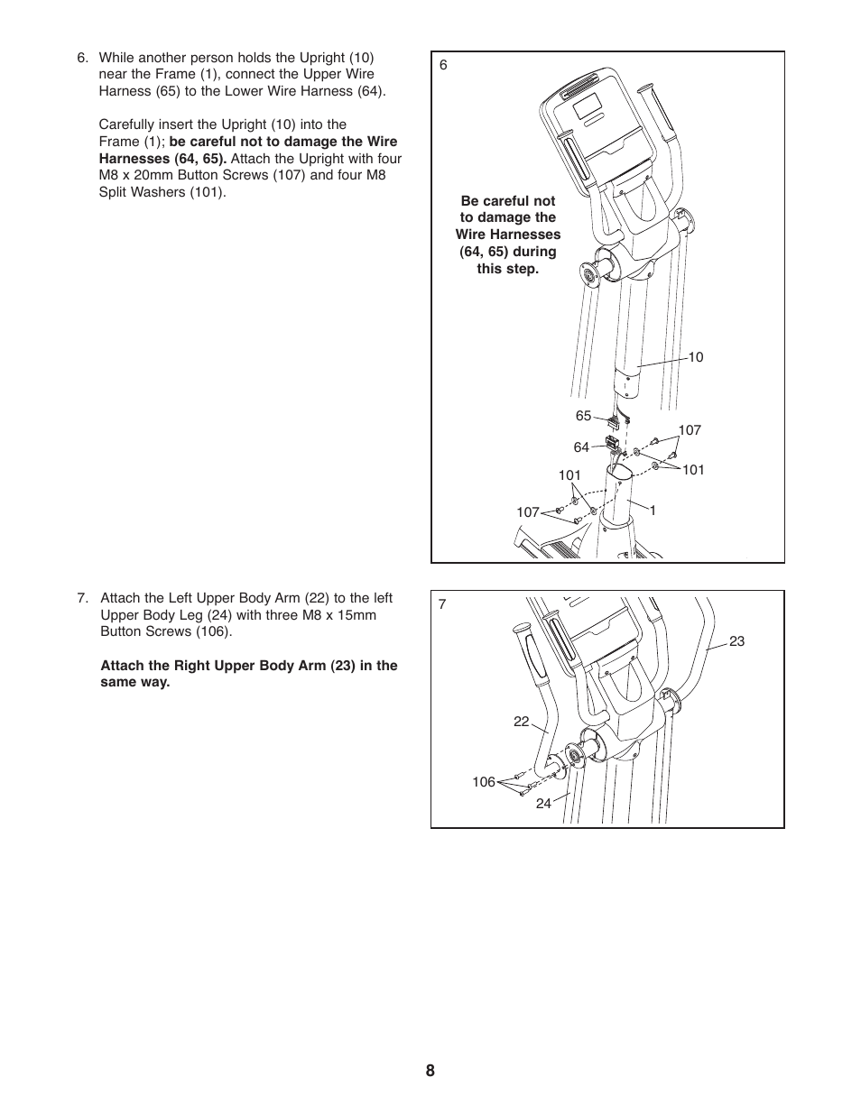 NordicTrack AudioStrider 30725.0 User Manual | Page 8 / 28