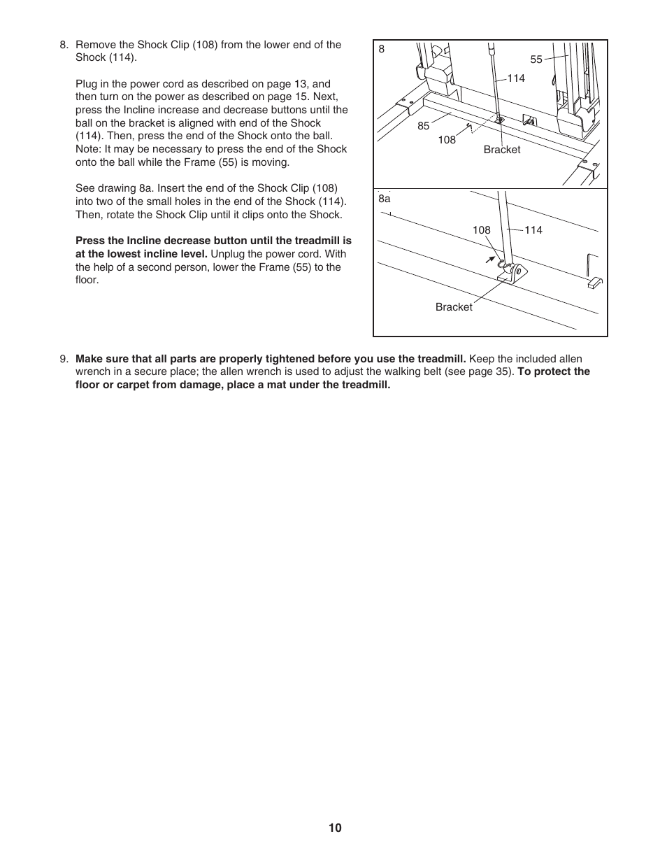 NordicTrack ViewPoint 2800 30602.0 User Manual | Page 10 / 42