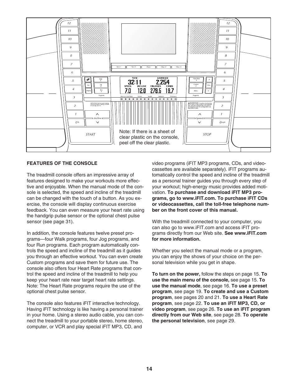 NordicTrack ViewPoint 2800 30602.0 User Manual | Page 14 / 42