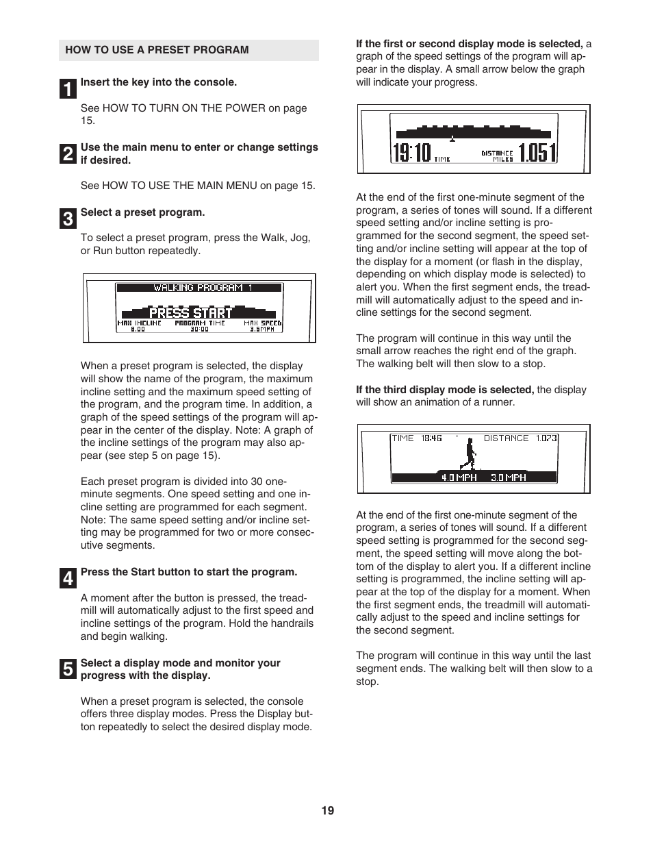 NordicTrack ViewPoint 2800 30602.0 User Manual | Page 19 / 42