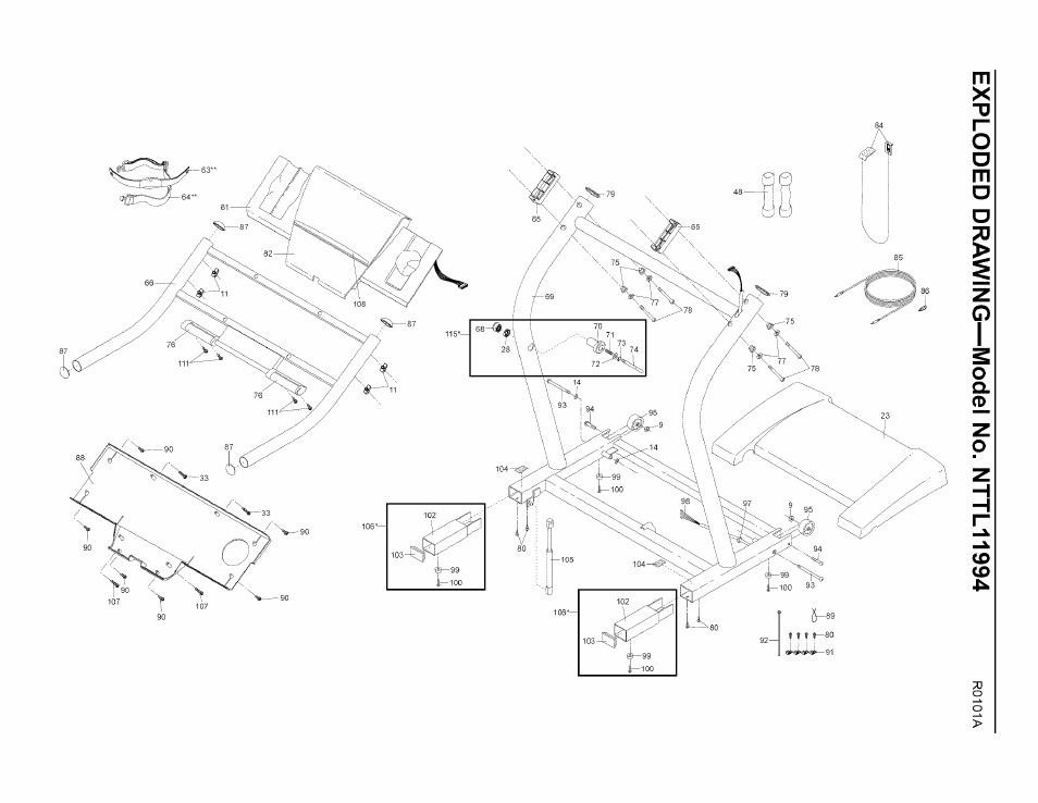NordicTrack EXP2000 NTTL11994 User Manual | Page 32 / 33