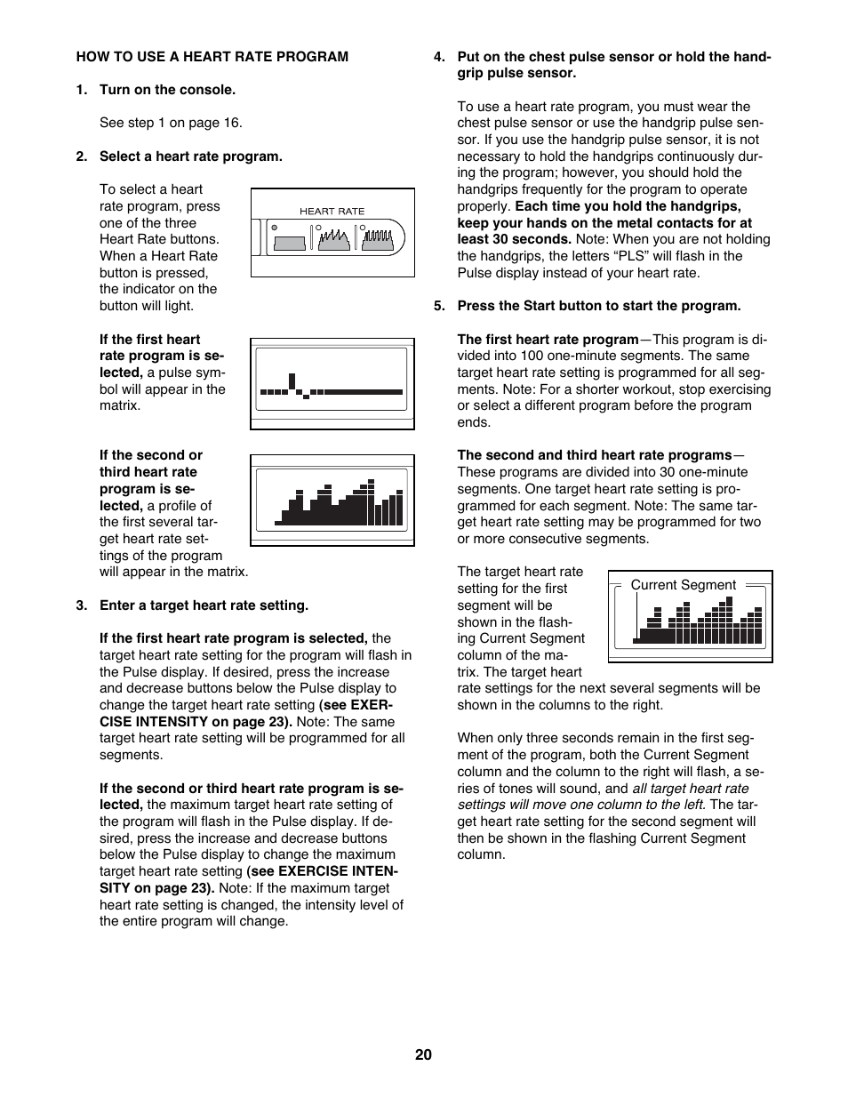 NordicTrack ELITE NTEL4255.0 User Manual | Page 20 / 28