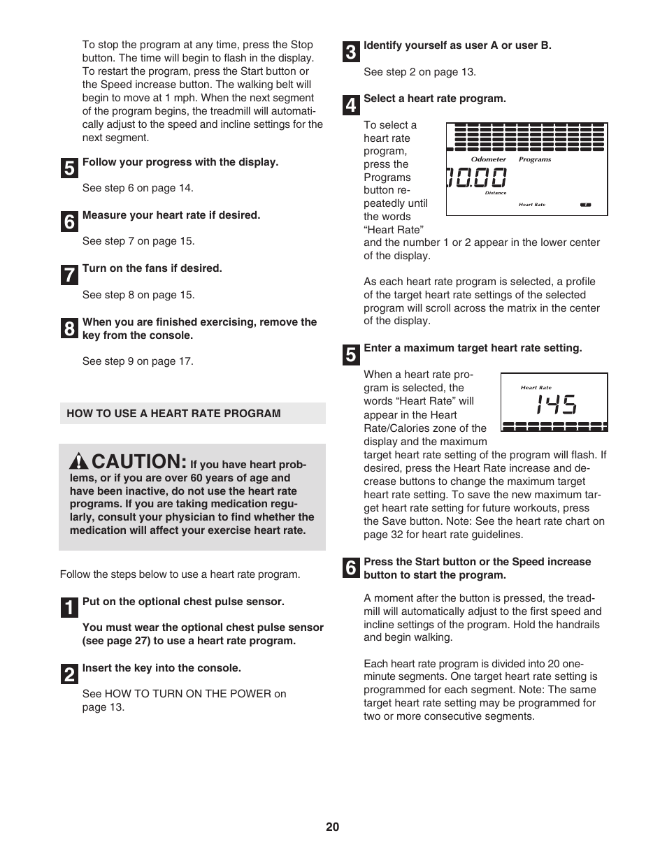 NordicTrack C2270 NTL12950 User Manual | Page 20 / 38