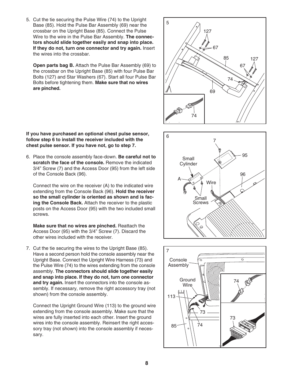 NordicTrack C2270 NTL12950 User Manual | Page 8 / 38