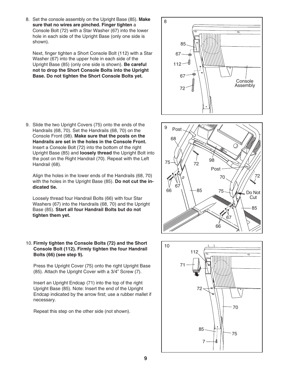 NordicTrack C2270 NTL12950 User Manual | Page 9 / 38