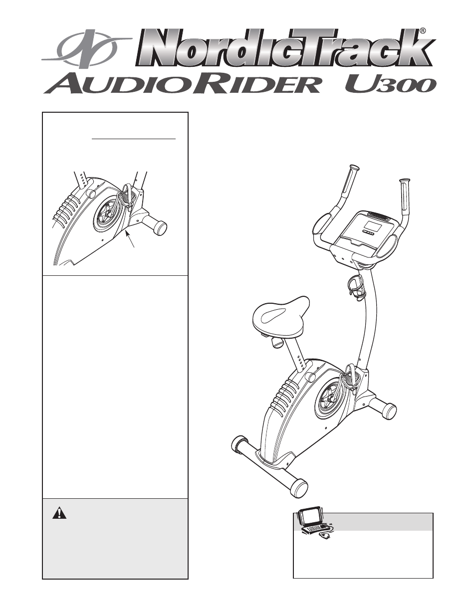 NordicTrack AudioRider NTEX3196.1 User Manual | 24 pages