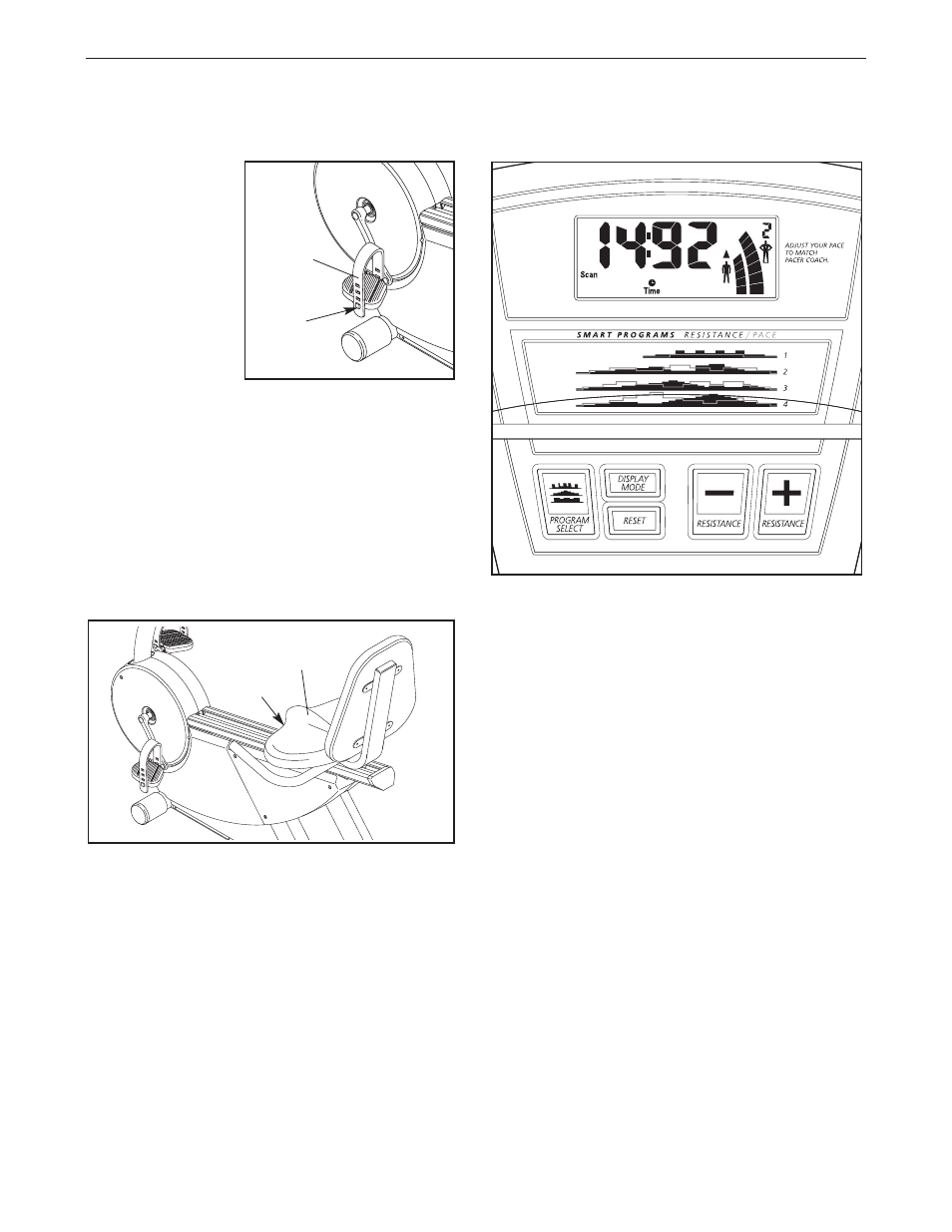 How to operate the recumbent cycle | NordicTrack TRL 625 831.298961 User Manual | Page 9 / 16