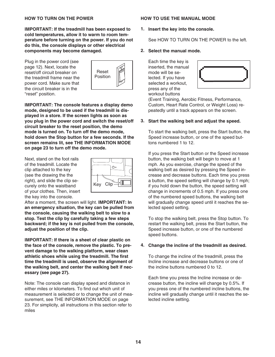 NordicTrack ELITE NTL19007.1 User Manual | Page 14 / 34