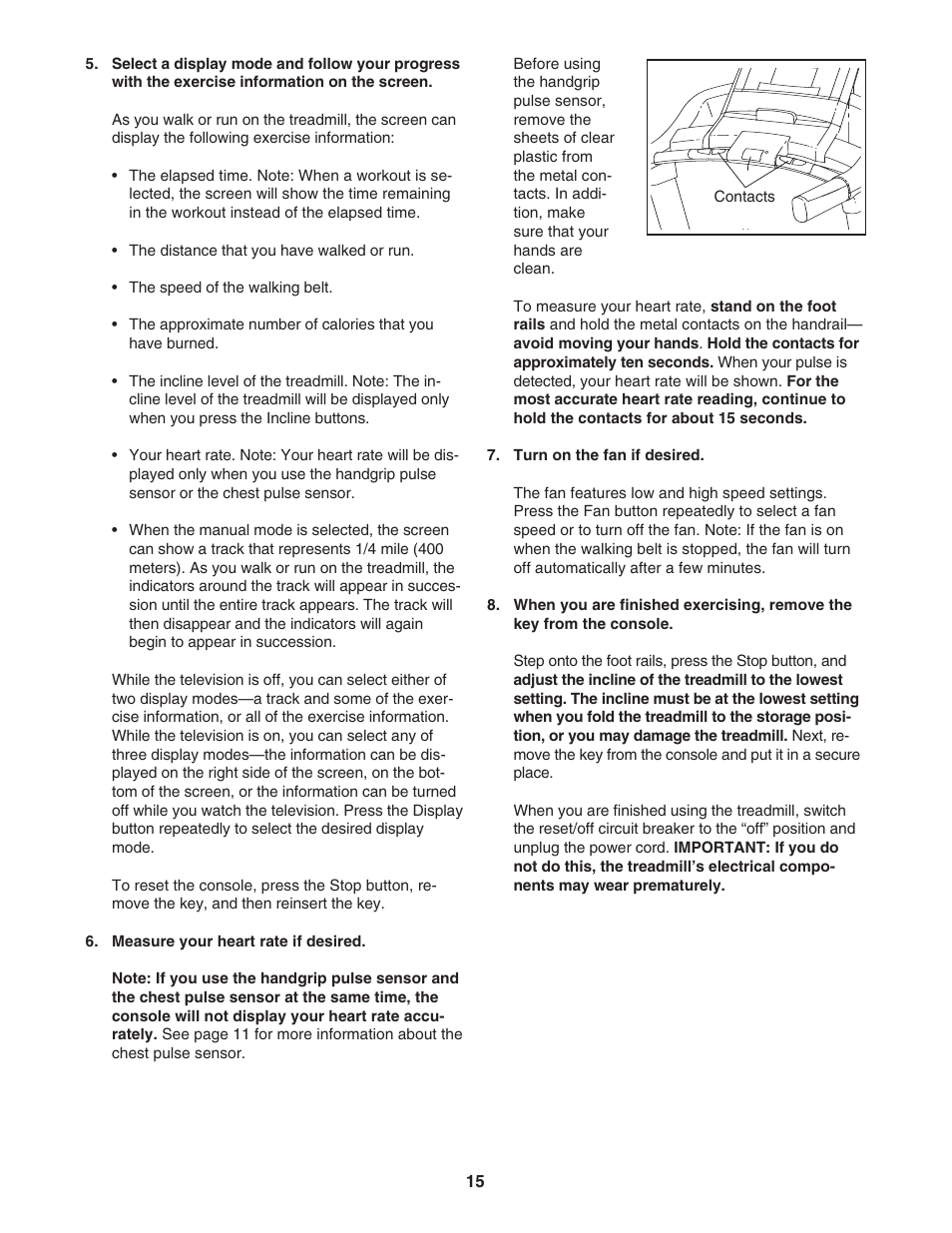 NordicTrack ELITE NTL19007.1 User Manual | Page 15 / 34