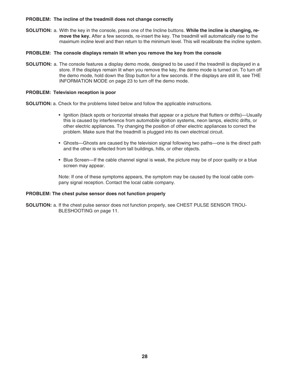 NordicTrack ELITE NTL19007.1 User Manual | Page 28 / 34