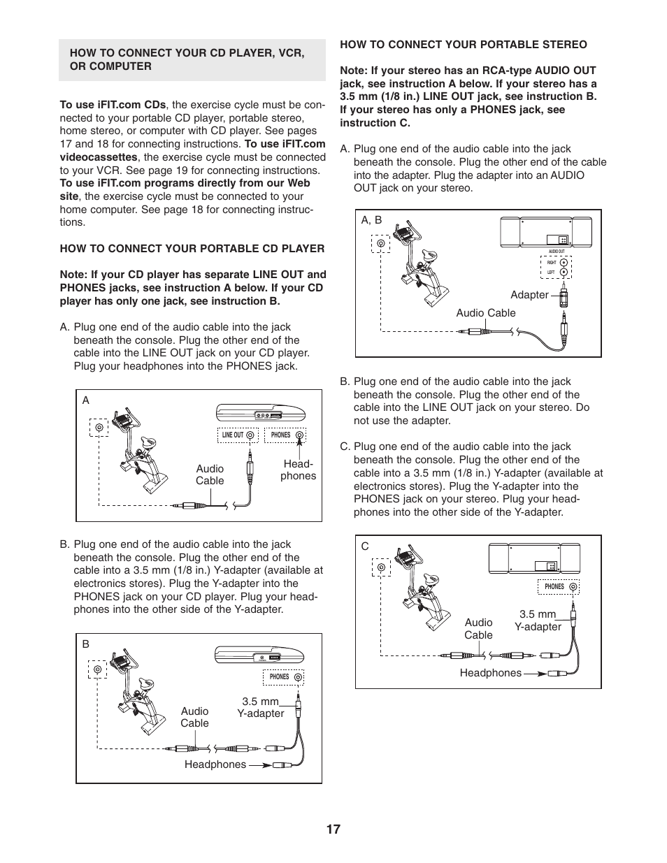 NordicTrack NTCCC69023 User Manual | Page 17 / 28