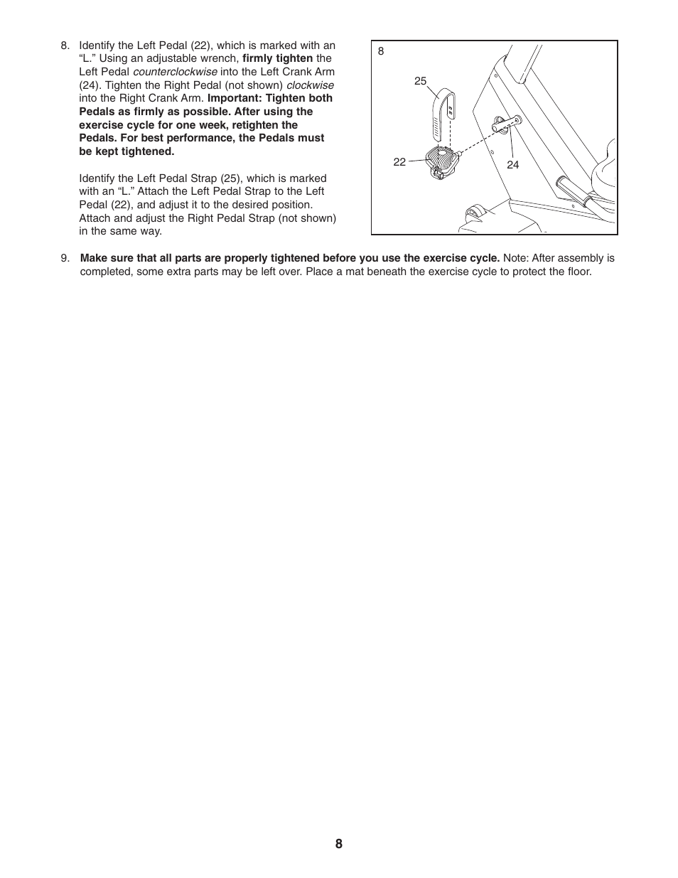 NordicTrack NTCCC69023 User Manual | Page 8 / 28