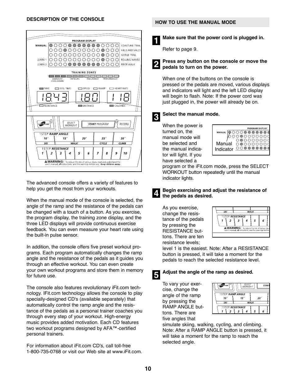 NordicTrack NTEL11990 User Manual | Page 10 / 24
