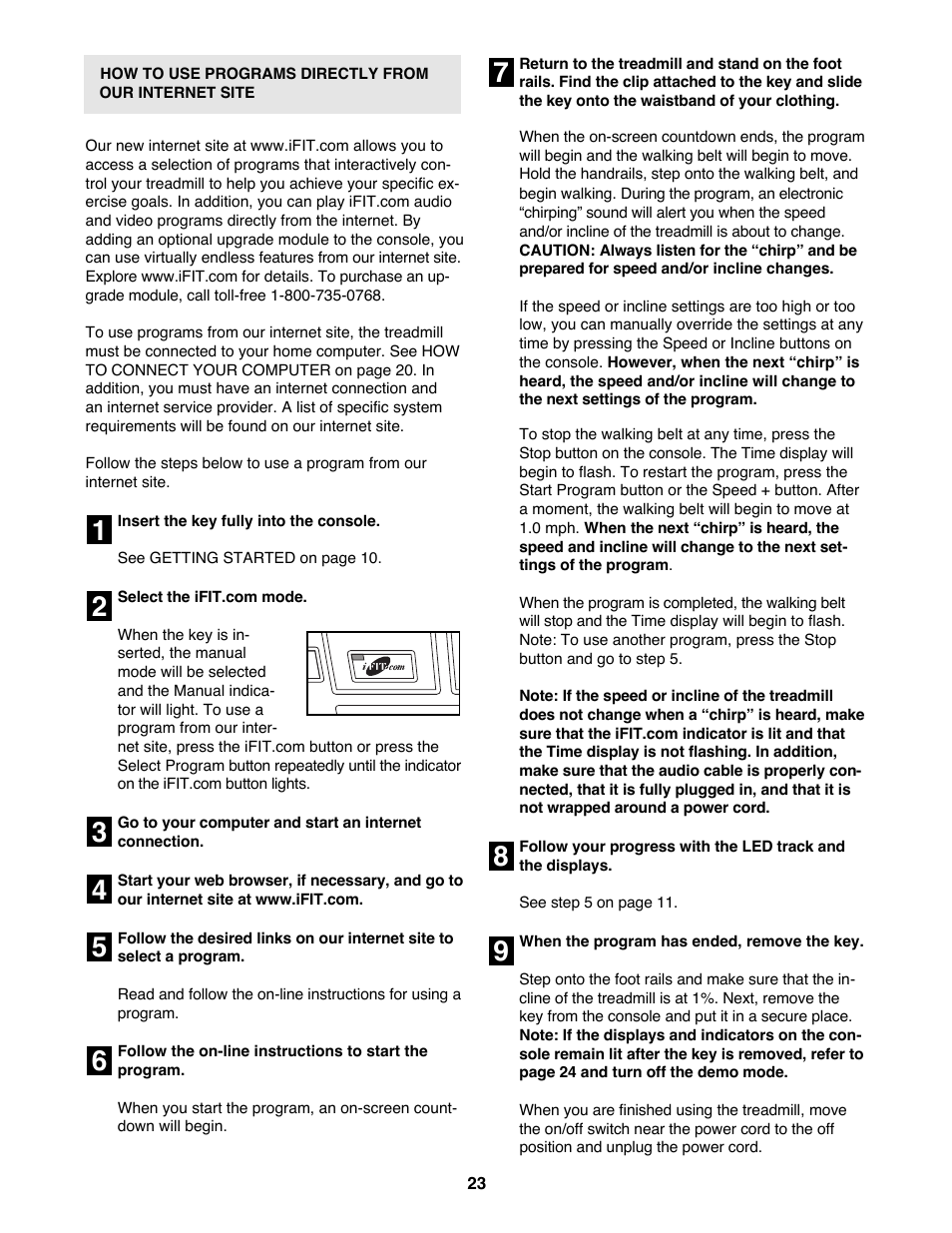 NordicTrack NTTL11993 User Manual | Page 23 / 34