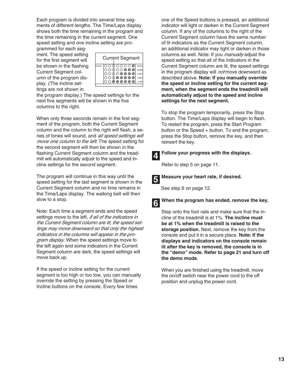 NordicTrack EXP1000 NTTL09990 User Manual | Page 13 / 30