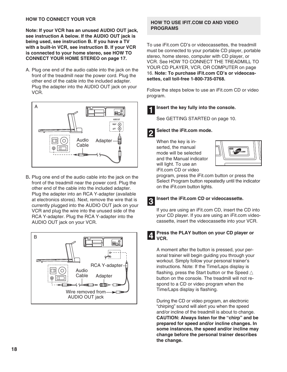 NordicTrack EXP1000 NTTL09990 User Manual | Page 18 / 30