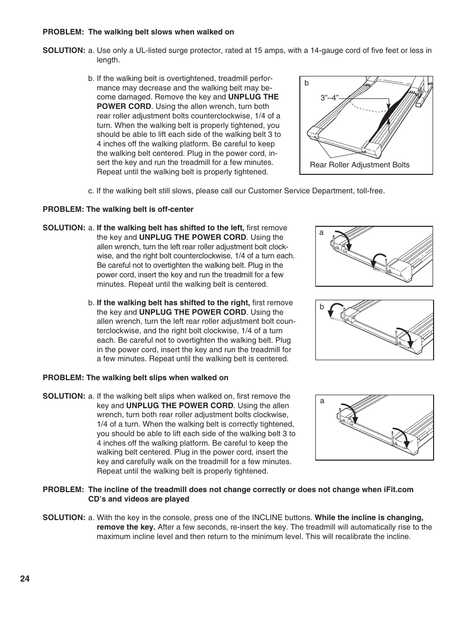 NordicTrack EXP1000 NTTL09990 User Manual | Page 24 / 30