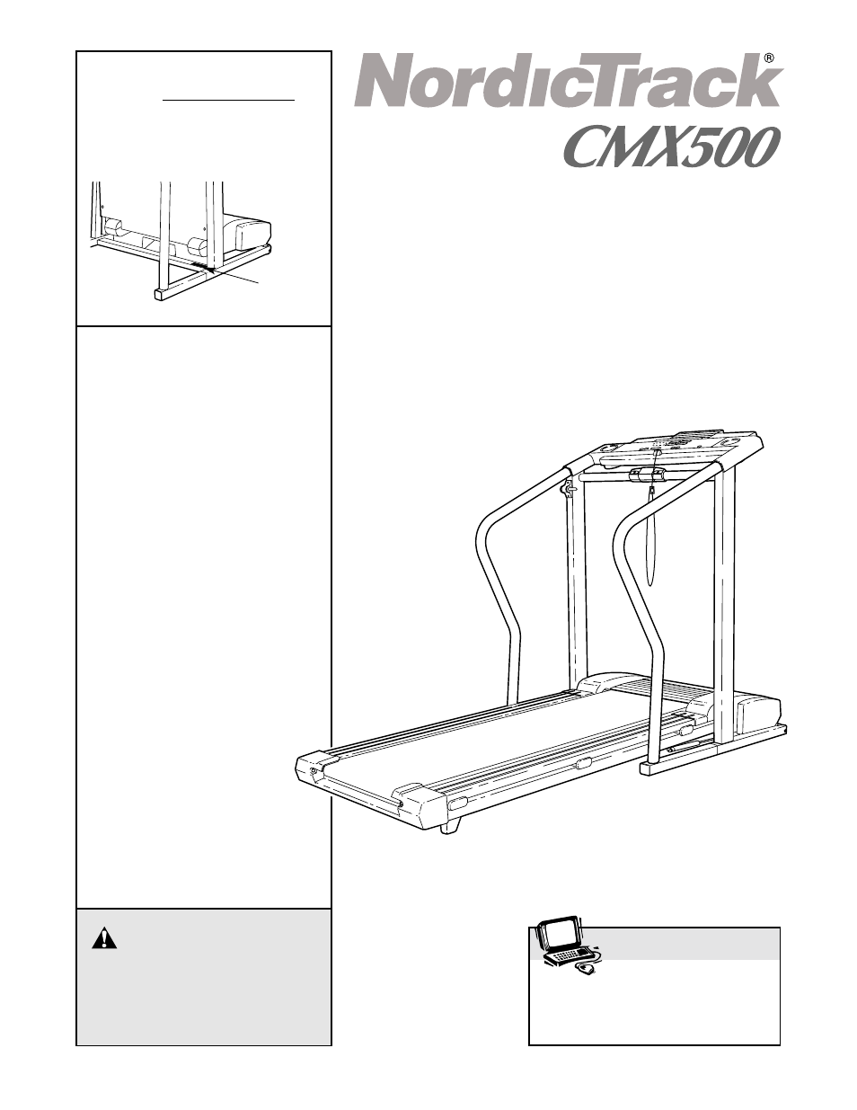 NordicTrack CMX500 User Manual | 26 pages