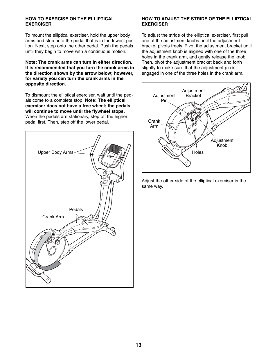 NordicTrack ASR 630 831.23765.0 User Manual | Page 13 / 28