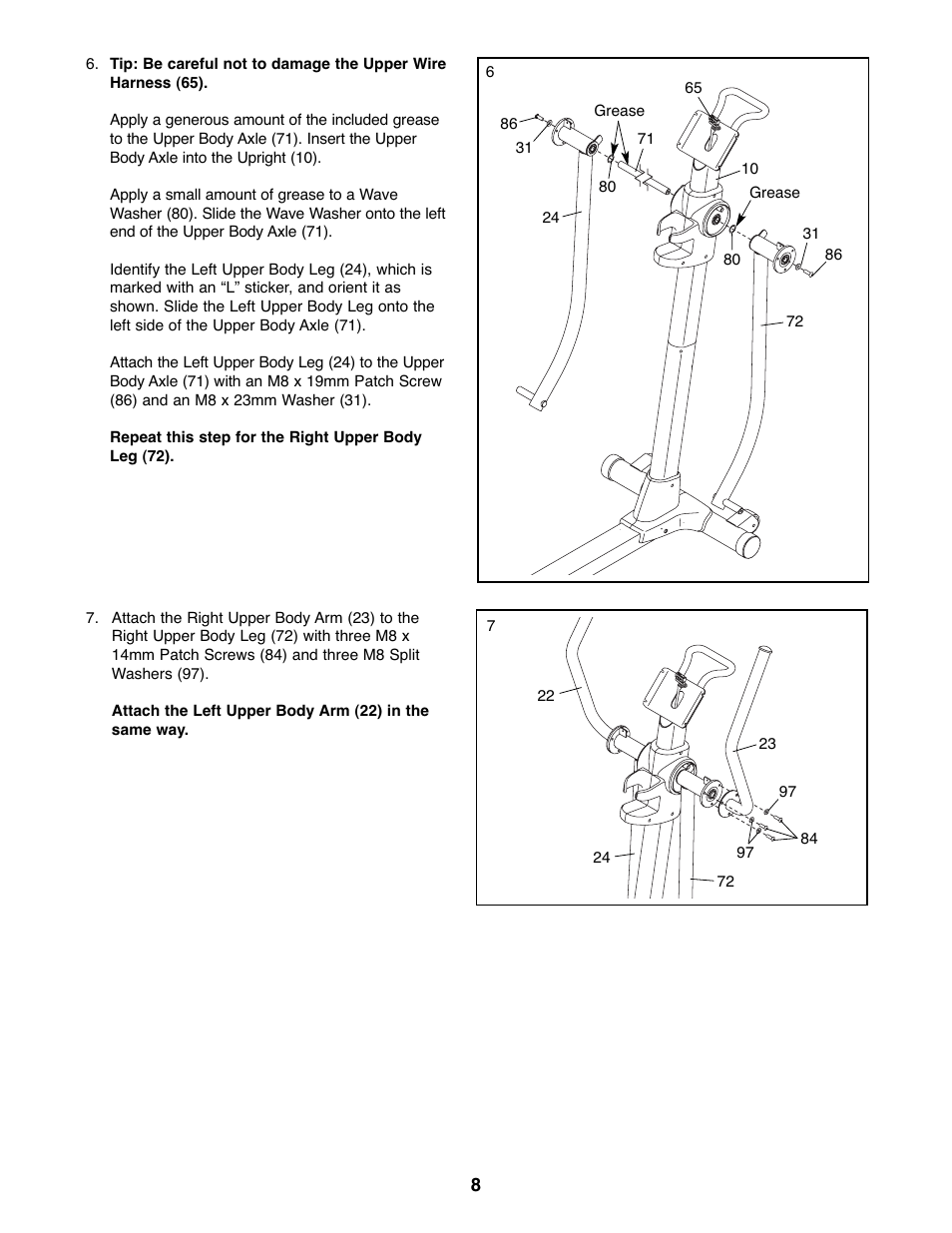 NordicTrack ASR 630 831.23765.0 User Manual | Page 8 / 28