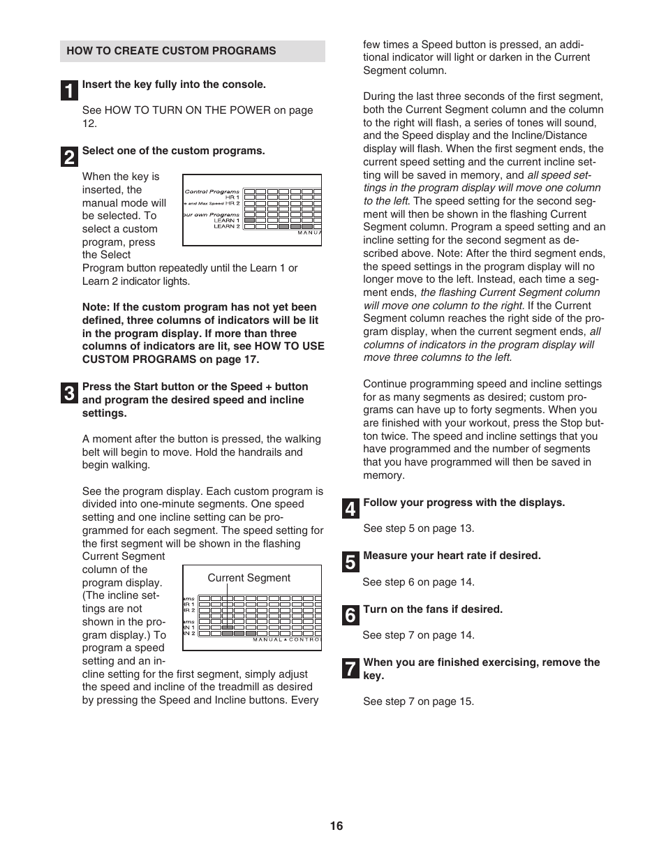 NordicTrack C 2300 NCTL12940 User Manual | Page 16 / 38