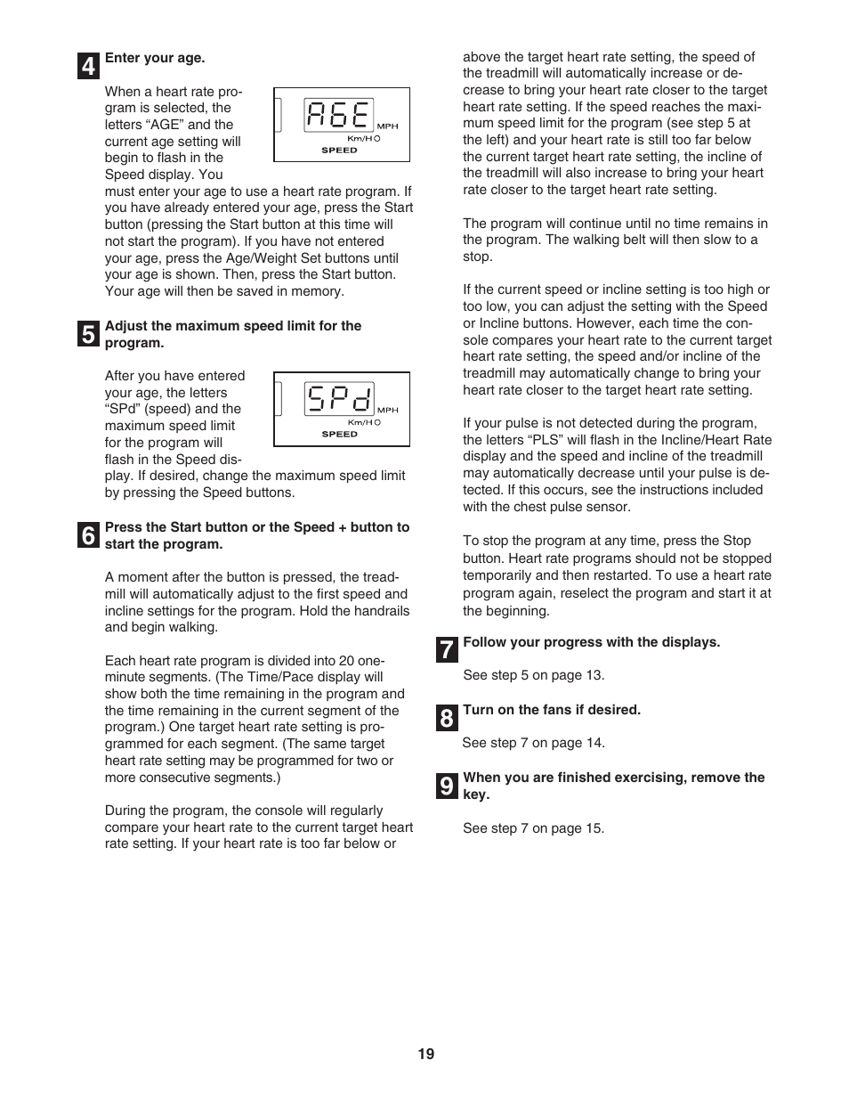 NordicTrack C 2300 NCTL12940 User Manual | Page 19 / 38