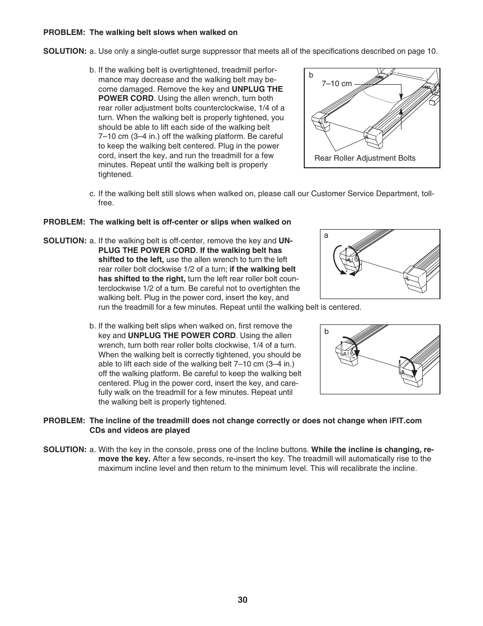 NordicTrack C 2300 NCTL12940 User Manual | Page 30 / 38