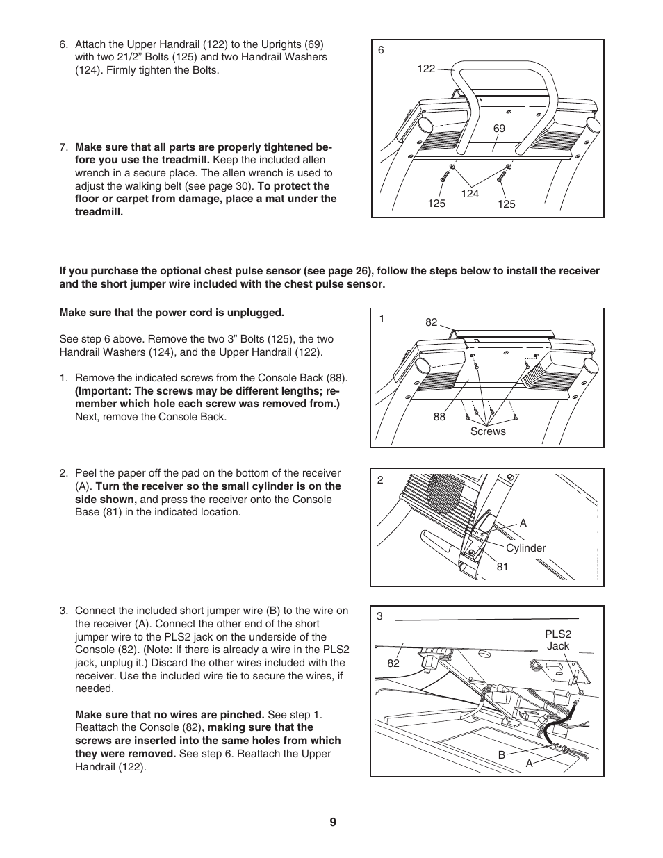 NordicTrack C 2300 NCTL12940 User Manual | Page 9 / 38