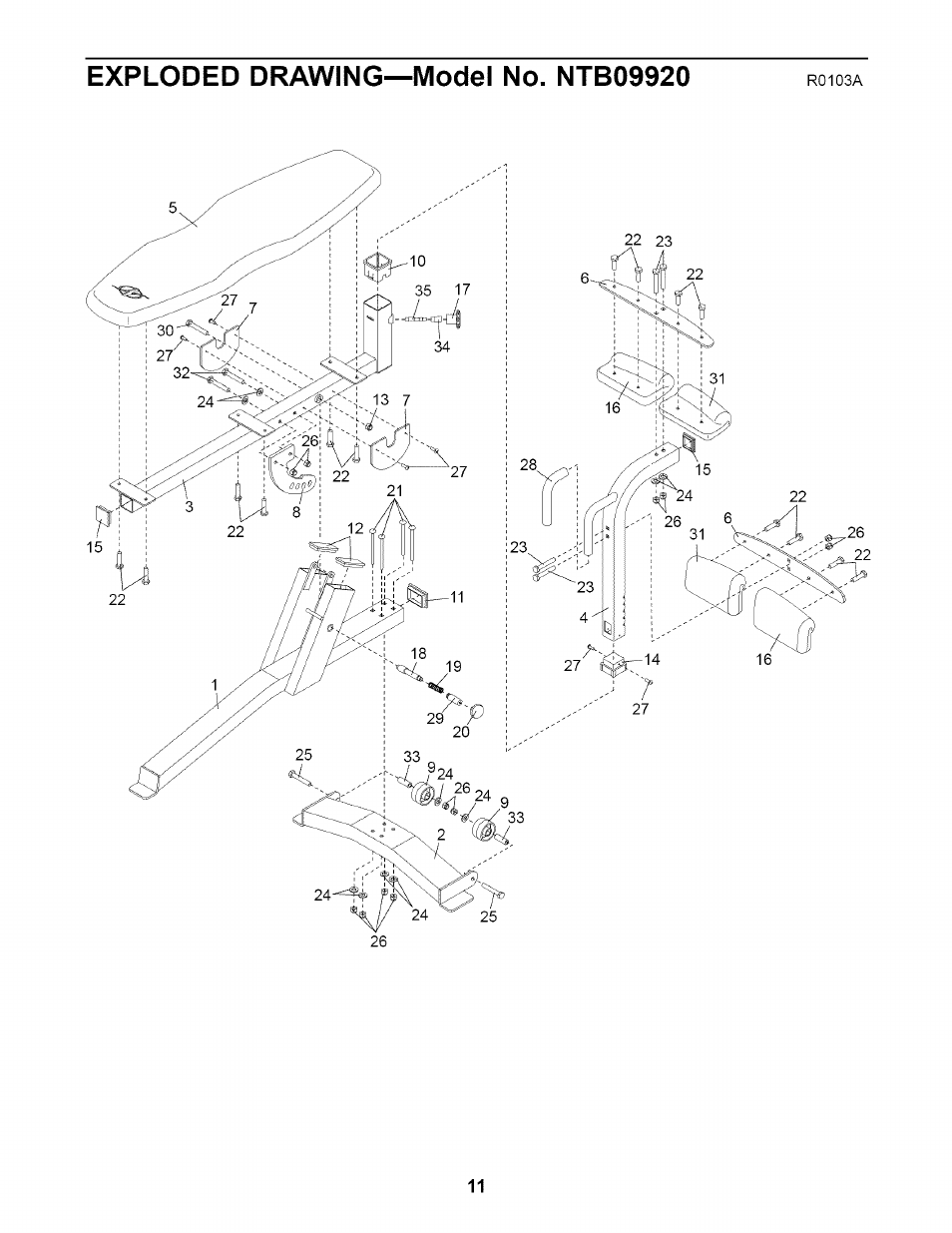 NordicTrack NTB09920 User Manual | Page 11 / 12