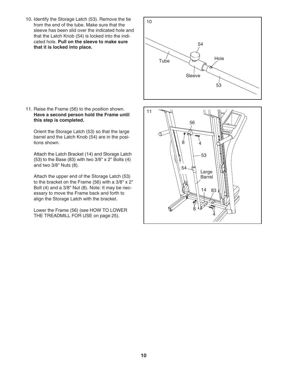 NordicTrack C 2500 NTL09007.0 User Manual | Page 10 / 36