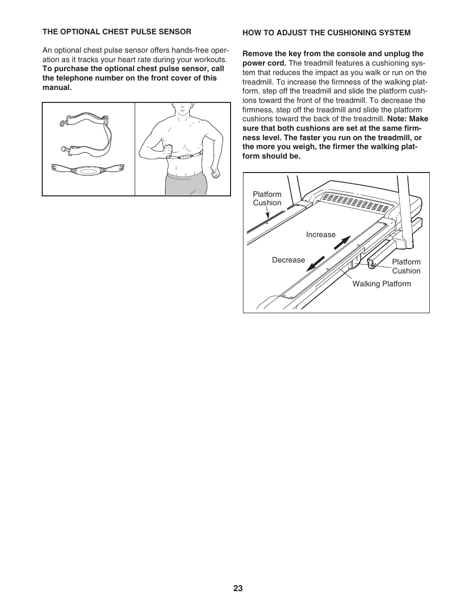 NordicTrack C 2500 NTL09007.0 User Manual | Page 23 / 36