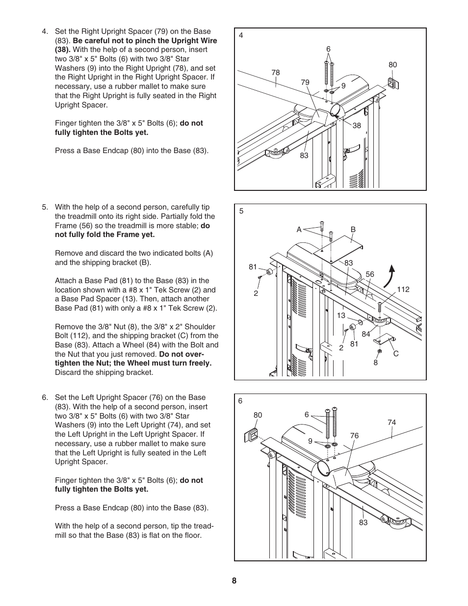 NordicTrack C 2500 NTL09007.0 User Manual | Page 8 / 36