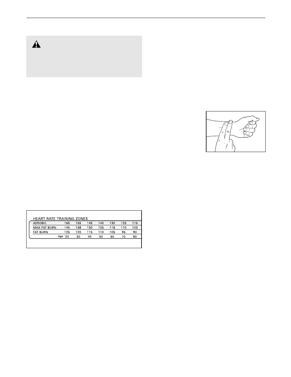 Conditioning guidelines, Warning | NordicTrack NTHK99901 User Manual | Page 23 / 27