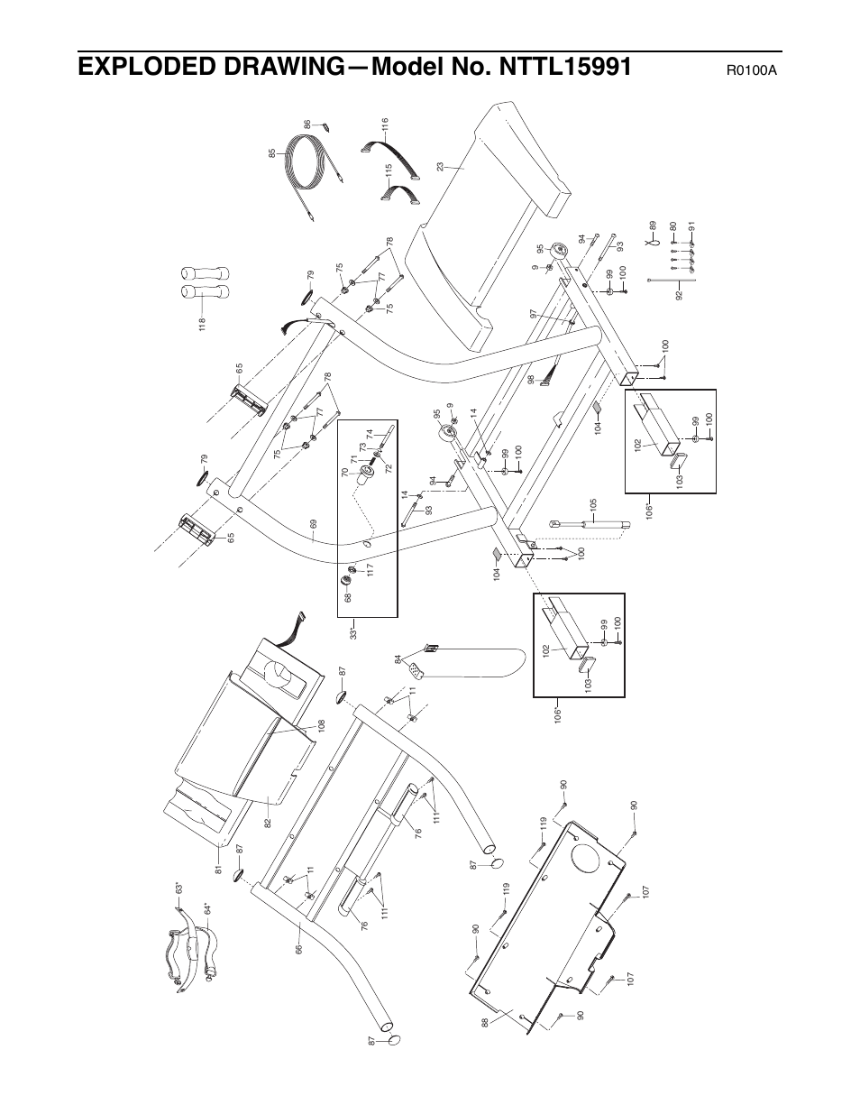 R0100a | NordicTrack NTTL15991 User Manual | Page 33 / 34