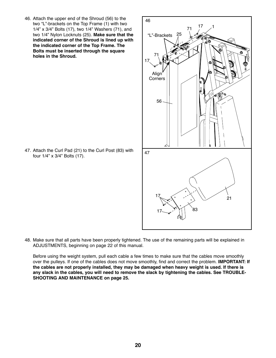 NordicTrack 831.159770 User Manual | Page 20 / 35