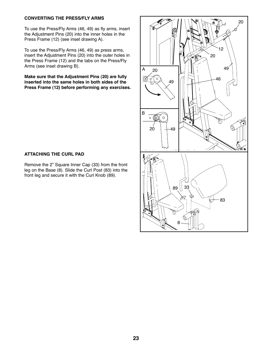NordicTrack 831.159770 User Manual | Page 23 / 35