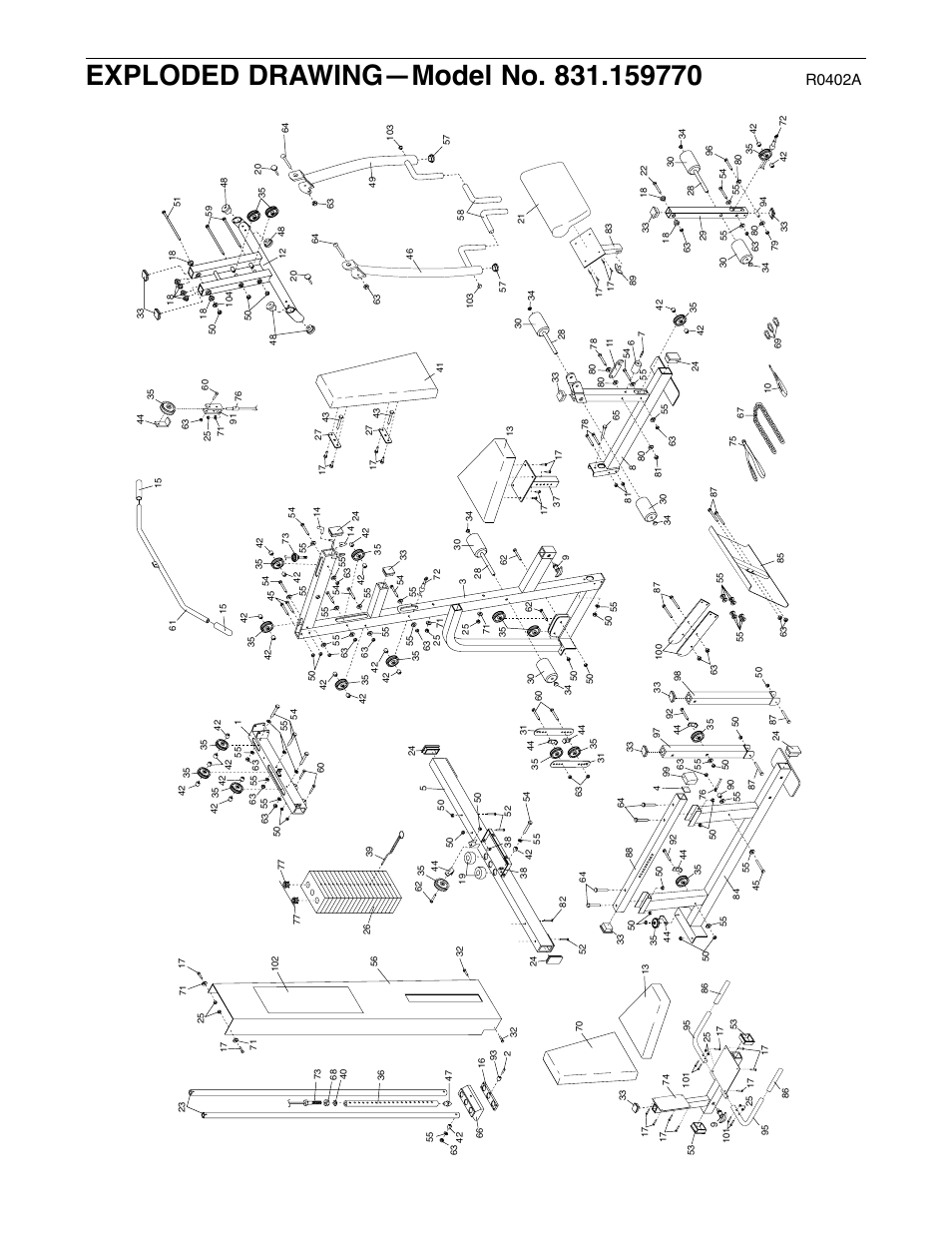 R0402a | NordicTrack 831.159770 User Manual | Page 35 / 35