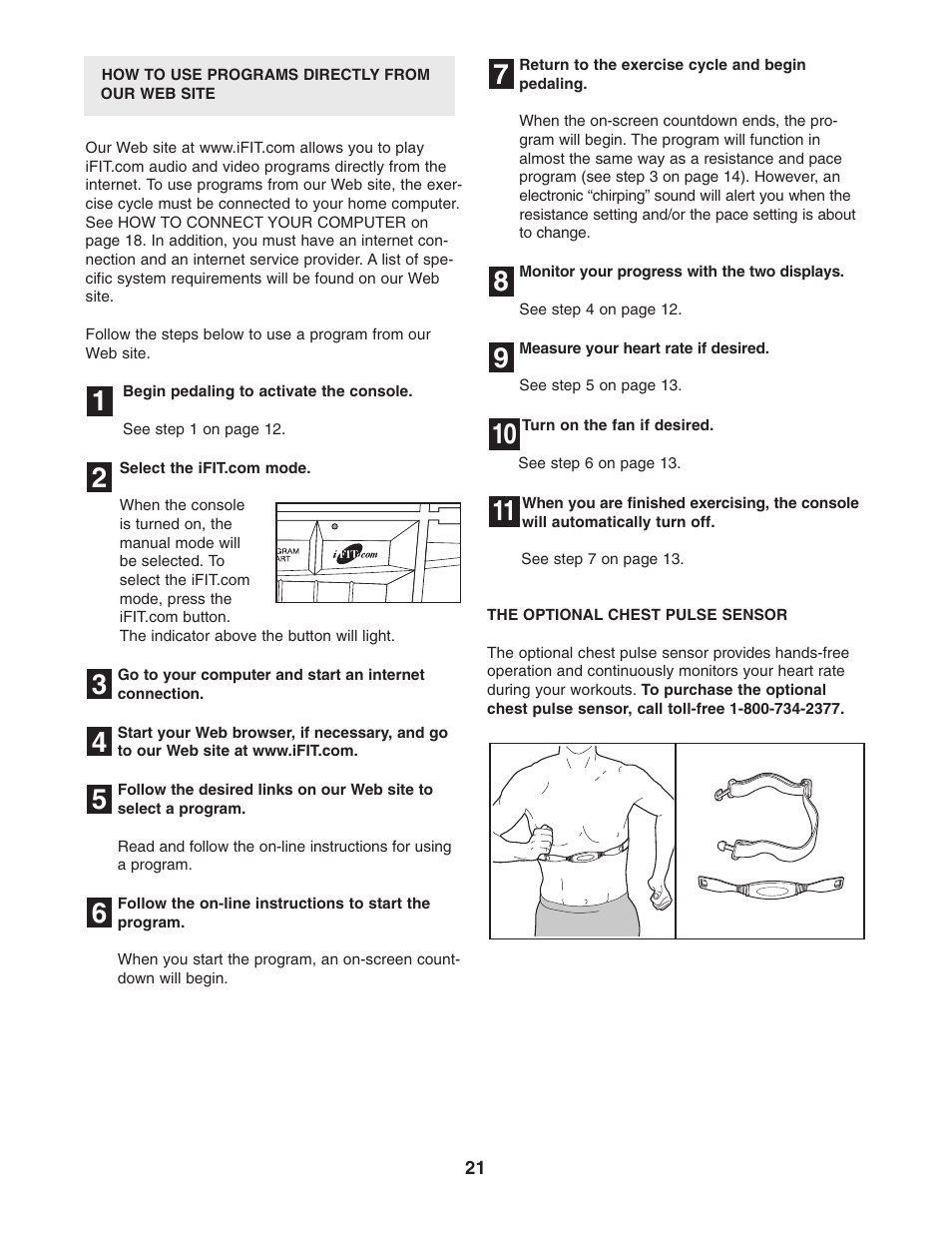 NordicTrack NTC07940 User Manual | Page 21 / 28