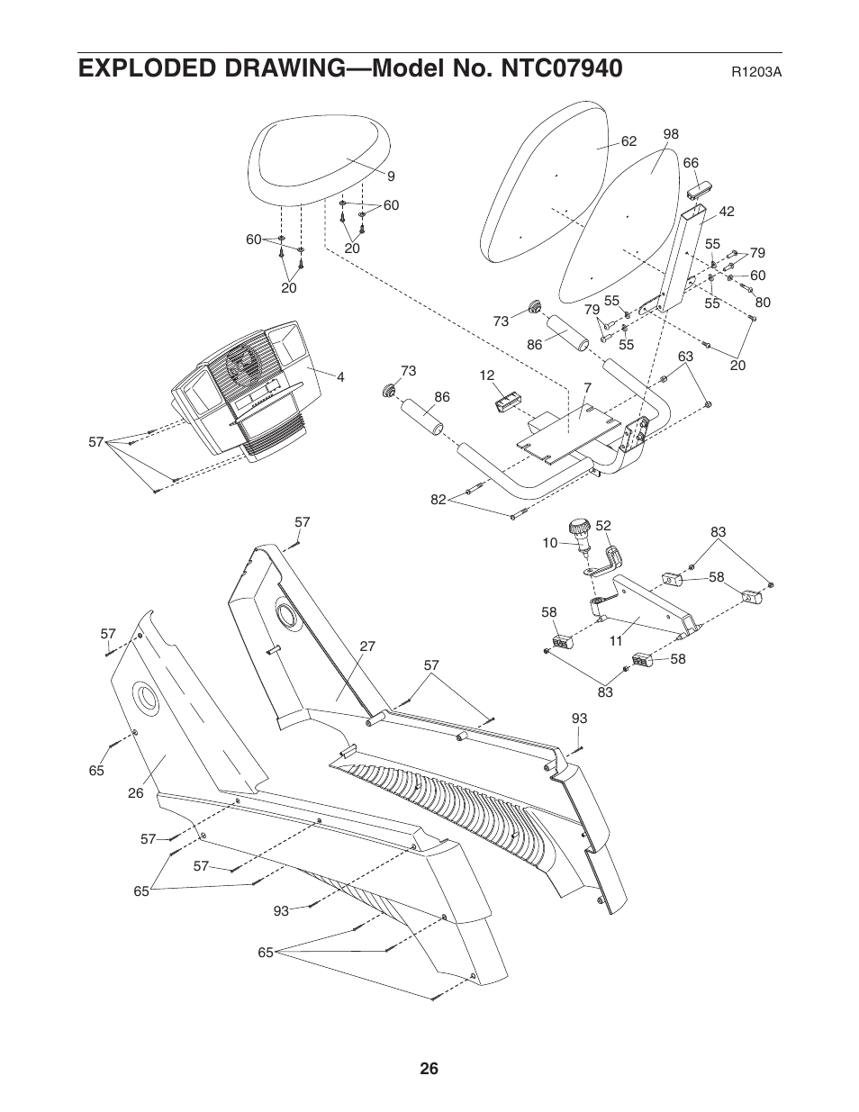 NordicTrack NTC07940 User Manual | Page 26 / 28