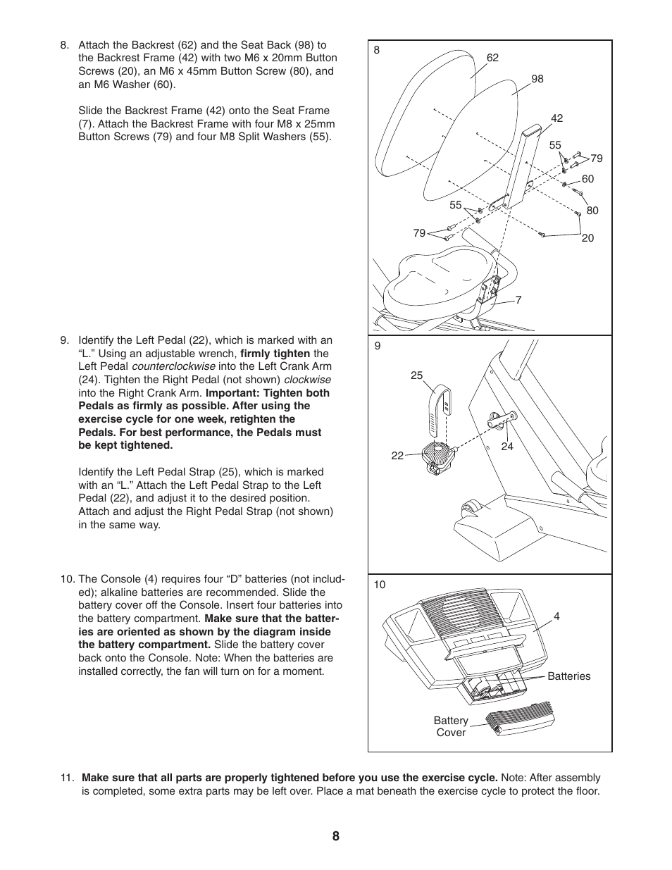 NordicTrack NTC07940 User Manual | Page 8 / 28