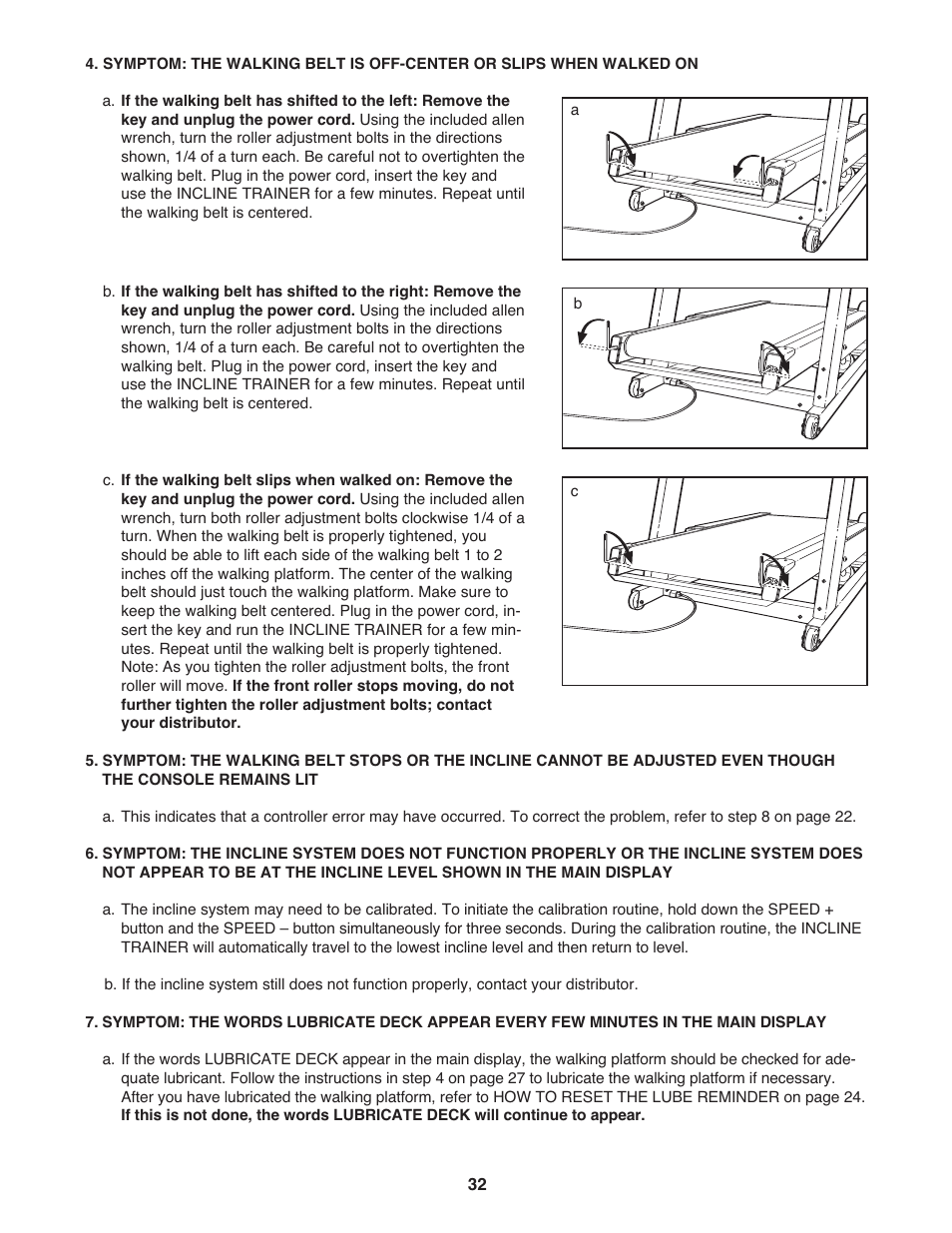 NordicTrack Incline Trainer 9800 User Manual | Page 33 / 43