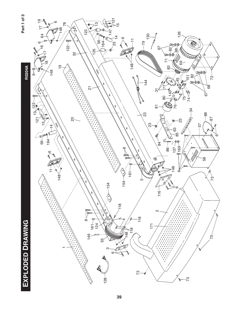 Xp lo de d, Ra w in g | NordicTrack Incline Trainer 9800 User Manual | Page 40 / 43