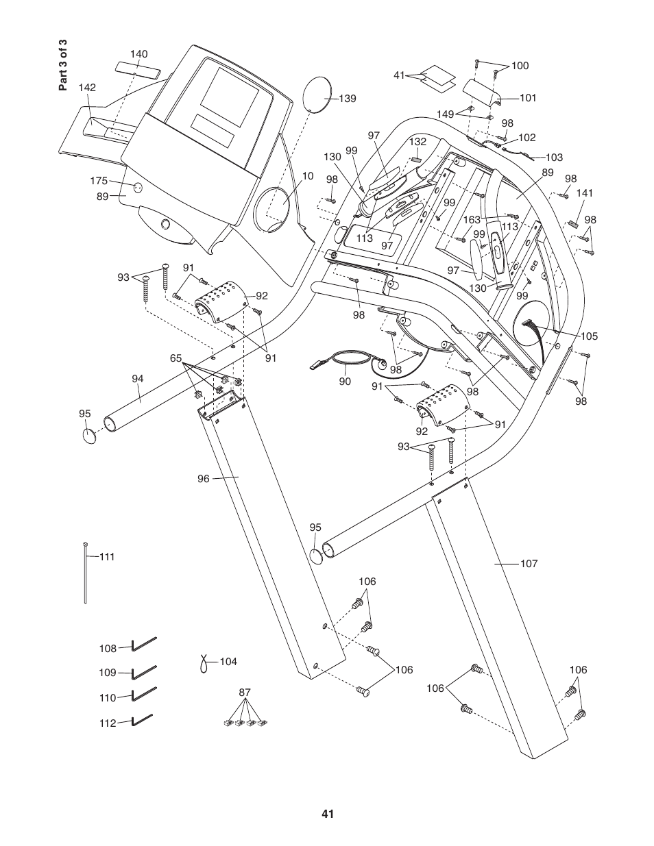 NordicTrack Incline Trainer 9800 User Manual | Page 42 / 43
