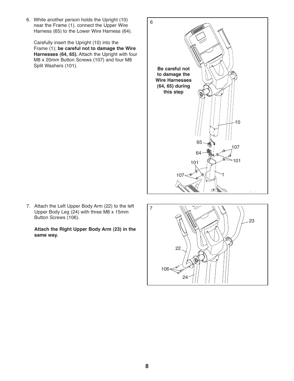 NordicTrack AUDIOSTRIDER NTEL7906.1 User Manual | Page 8 / 28